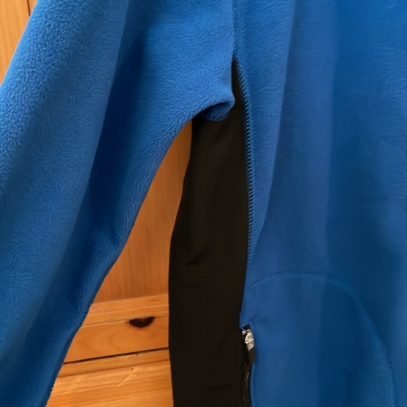 Classic Old Navy men’s fleece/nylon full front zip jacket, size Large - Picture 4 of 13